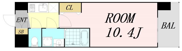 THE MUSIC COURT  仲介手数料無料の間取り