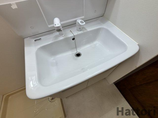 ガーデンヒルズの洗面所