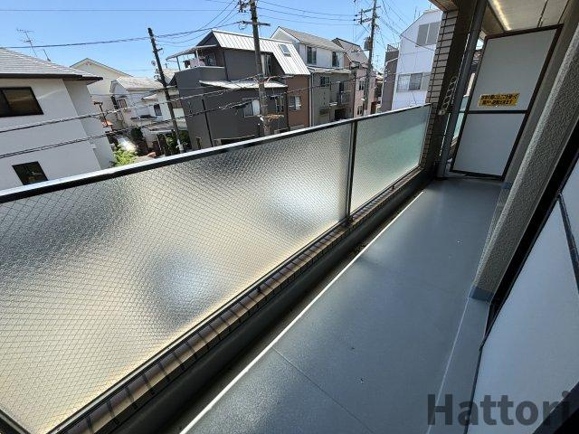 ガーデンヒルズのバルコニー