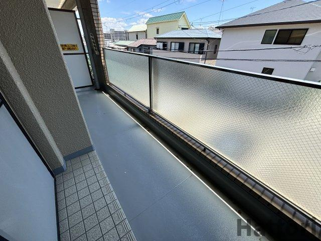 ガーデンヒルズのバルコニー