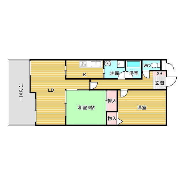 ガーデンヒルズの間取り