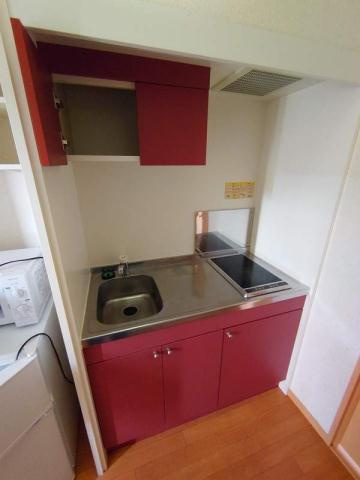 レオパレスボヌールドゥマンのキッチン