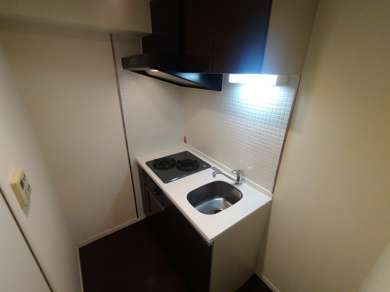 シーネクス本駒込のキッチン|2口ガスコンロ　※別室参考写真です。