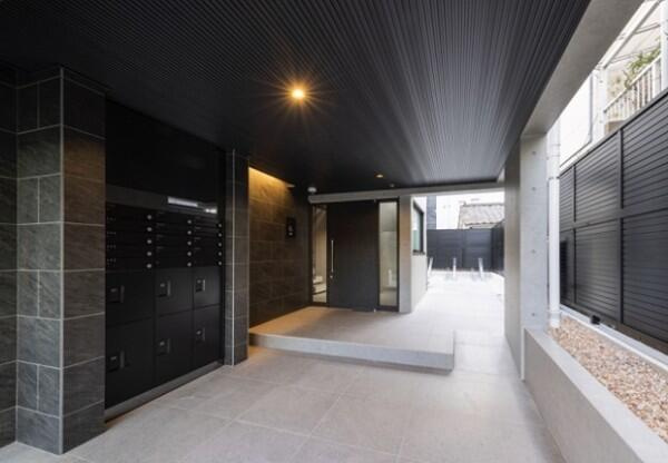 新宿区市谷左内町の賃貸マンションのエントランス|※Reve Residenceシリーズ参照