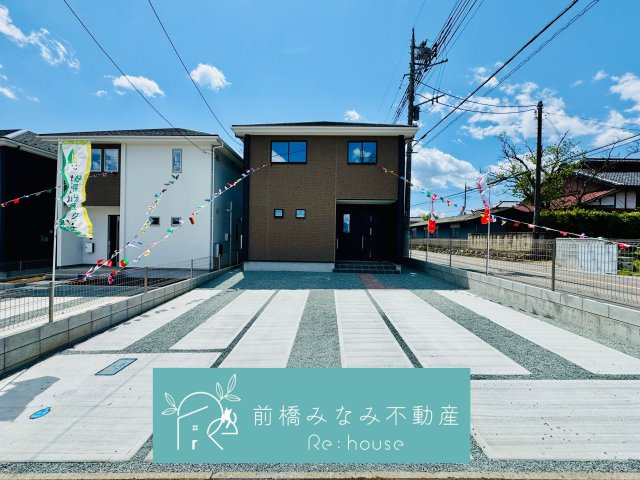 吉岡町下野田8期　１号棟(全３棟)　アーバンスタイル　新築建売分譲の外観|落ち着いた雰囲気の外観です