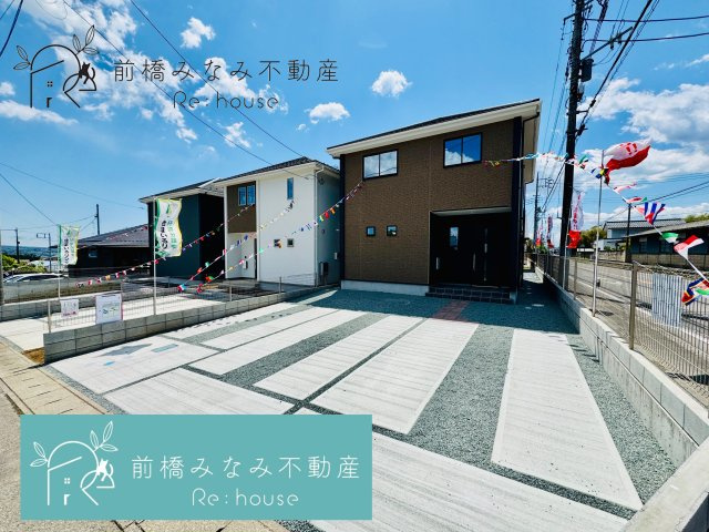 吉岡町下野田8期　１号棟(全３棟)　アーバンスタイル　新築建売分譲の外観|外観もきれいです