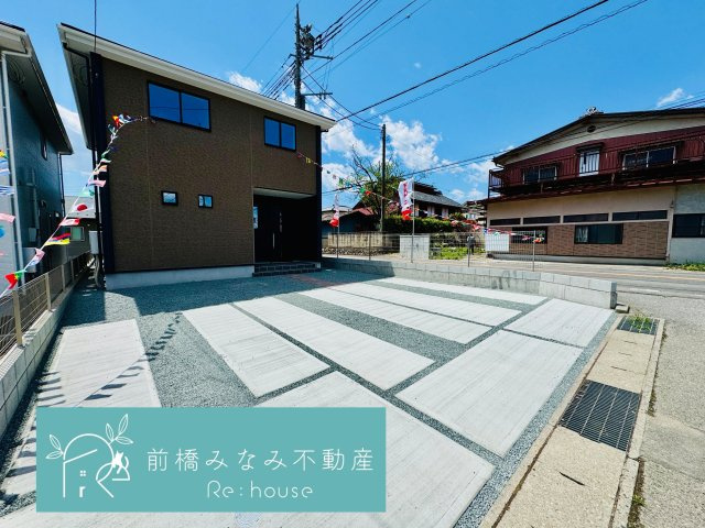 吉岡町下野田8期　１号棟(全３棟)　アーバンスタイル　新築建売分譲の外観|外観もきれいです