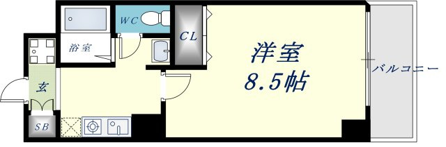 エムプラザ布施2番館の間取り
