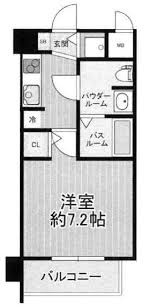 【間取り】 | エクスクルーシブレジデンス西九条