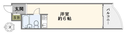 【間取り】 | 朝日プラザ都島2