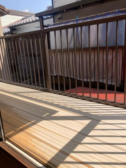 【バルコニー】 | 山科区西野楳本町　中古テラスハウス