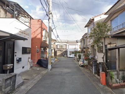 【前面道路含む現地写真】 | 山科区西野楳本町　中古テラスハウス