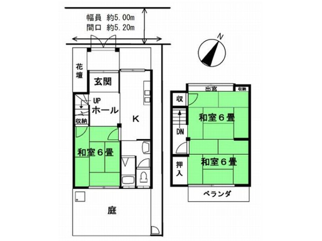 【間取り】 | 山科区西野楳本町　中古テラスハウス