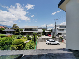 【展望】 | 2階廊下から北側を望む