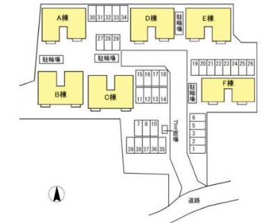 【駐車場】 | ルピナ大北B棟 | 駐車場
