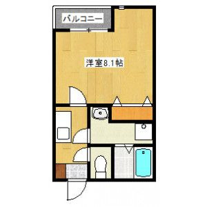 クリスタルI香椎駅東の間取り