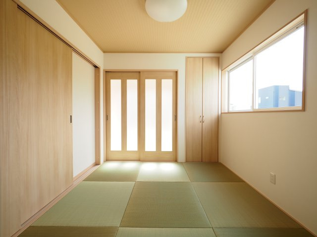 【和室】 | 【 新築建売住宅 】横手市八幡字長者町No58 横手北小学校区のオール電化 4LDK