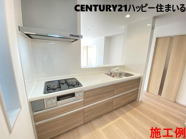 高浜市春日町　全2棟・2号棟のキッチン|施工例