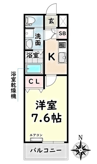 【間取り】 | S-RESIDENCE堀田【名古屋市賃貸・堀田駅】