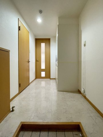 ピュア香椎弐番館の玄関