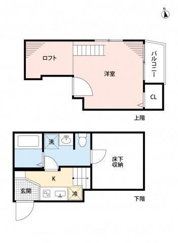 ロザリオカーサ5の間取り