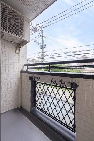 K&I壱番館のバルコニー