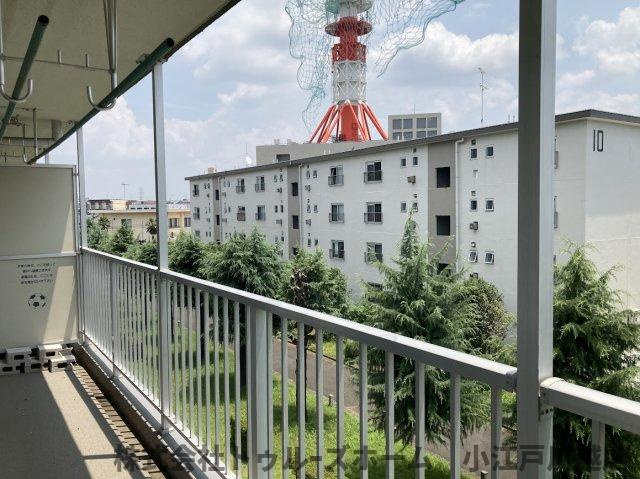 【バルコニー】 | 新宿団地9号棟　中古マンション