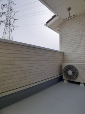 【バルコニー】 | シェリジェ・ミムラⅥ | 広々としたバルコニーです