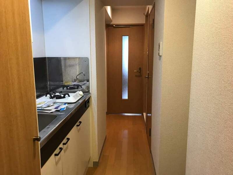 スカイコート目白台の玄関