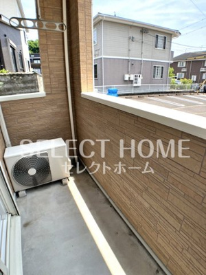 【バルコニー】 | ドリーム・G | 落ち着いた時間を過ごせるバルコニーです