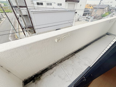 【バルコニー】 | 中砂ハイツ【名古屋市賃貸・RC造】