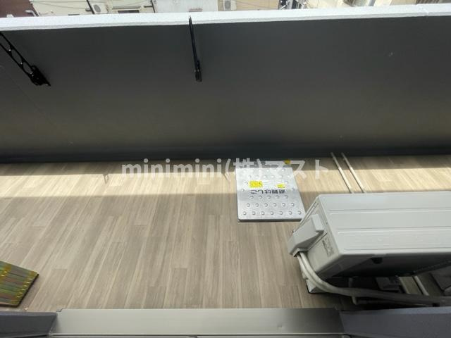 プレサンス東小橋エレディータのバルコニー