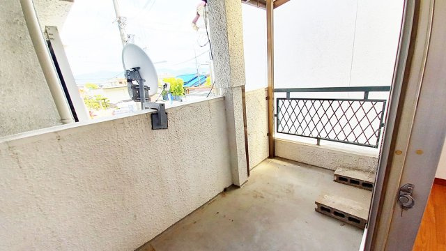 西九条町２　Ａのバルコニー