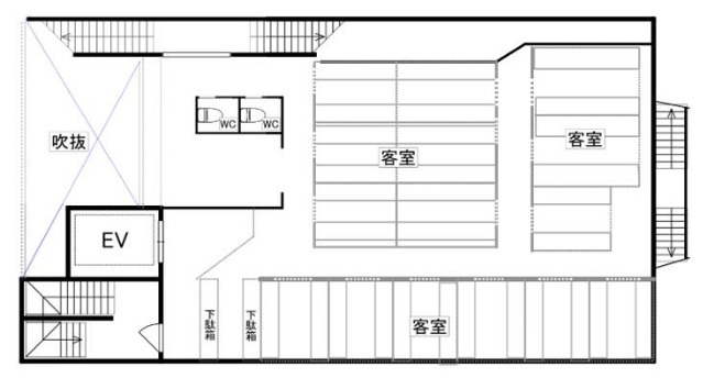 新栄プロパティー堺東駅前の間取り