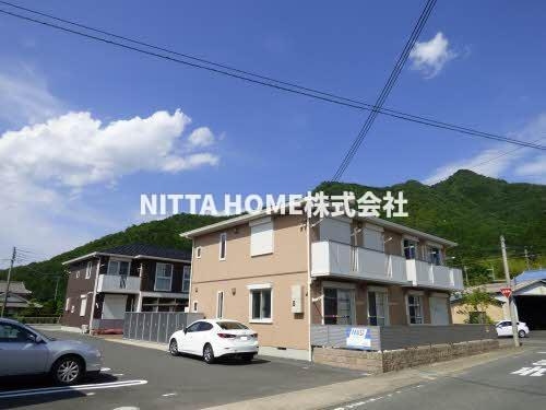 クラヴィエ颯士の外観|石生駅から徒歩圏内◆