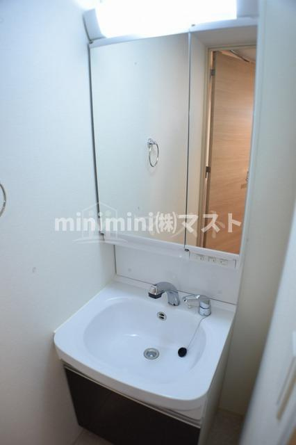 プレサンス玉造駅前ルージュの洗面所