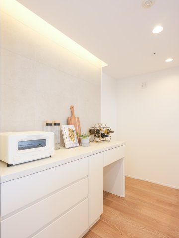 テラス渋谷美竹のキッチン