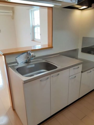 アーデント・サピー壱番館のキッチン|使い勝手の良いカウンターキッチン♪