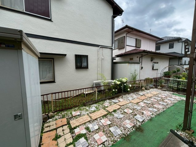 野田市日の出町　中古戸建　平成7年築の庭|可愛らしいお庭！！