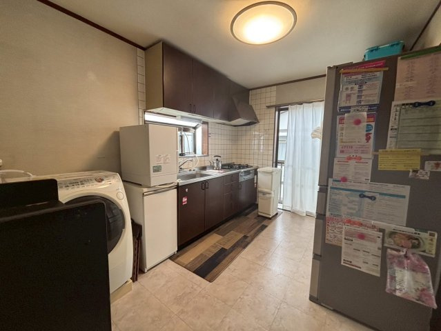 野田市日の出町　中古戸建　平成7年築のキッチン|2階キッチン部分