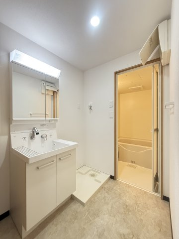 ホームクラルスの洗面所