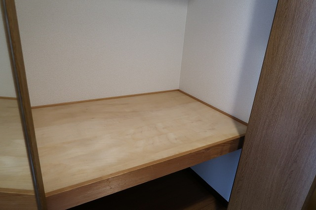 パインビレッジの収納|大きなものも収納できそうです