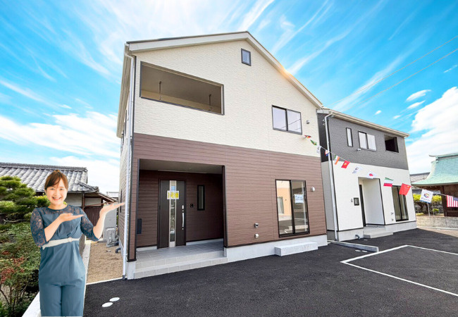 クレイドルガーデン筒井1号棟　松前町筒井第4-1号棟(全4棟)　新築建売分譲1号棟