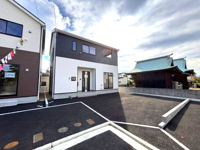 クレイドルガーデン筒井2号棟　松前町筒井第4-2号棟(全4棟)　新築建売分譲2号棟の外観|物件の外観です