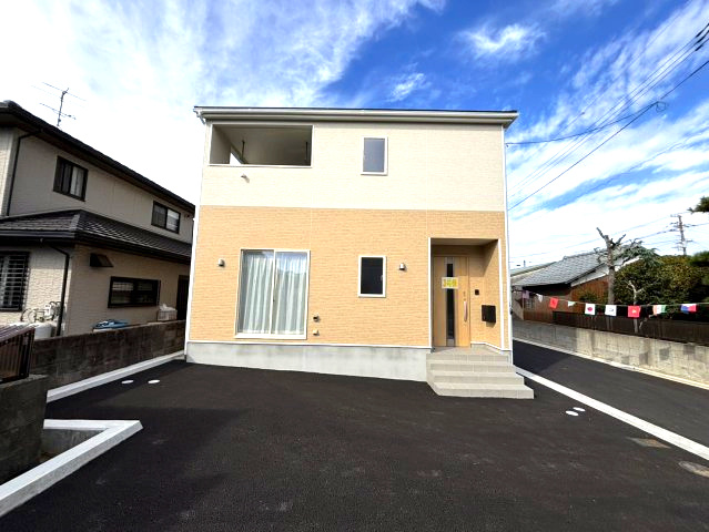 クレイドルガーデン筒井3号棟　松前町筒井第4-3号棟(全4棟)　新築建売分譲3号棟の駐車場|駐車場の用意があります