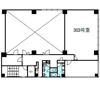 雁宿中埜ビルの間取り