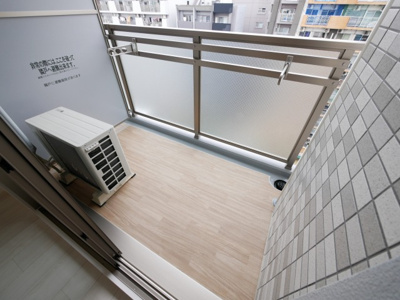 【バルコニー】 | エスリード新大阪グランファースト | 陽当たり良好なバルコニーです