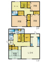 【間取り】 | 裾野市千福が丘　間取り図