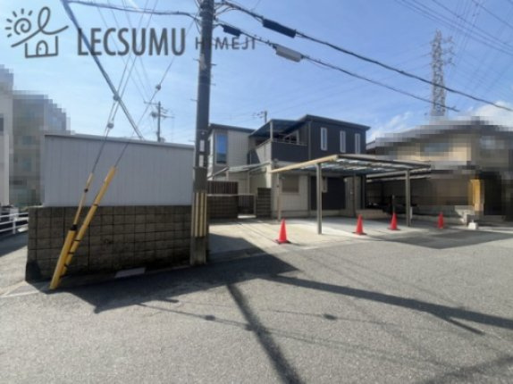 姫路市網干区田井/中古戸建の前面道路含む現地写真