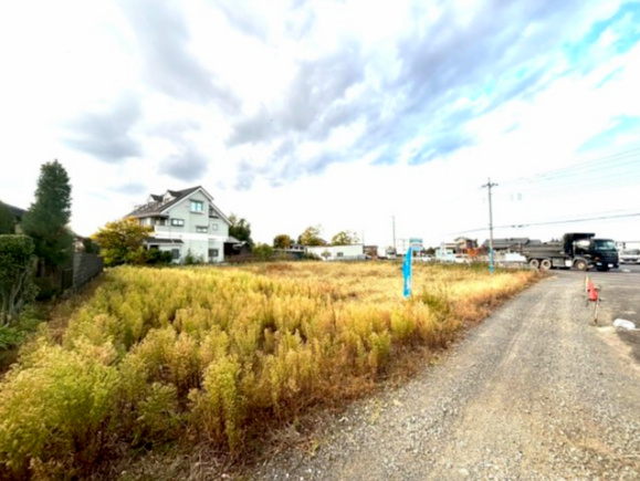 土地 富士見市下南畑 の外観|前面道路東側